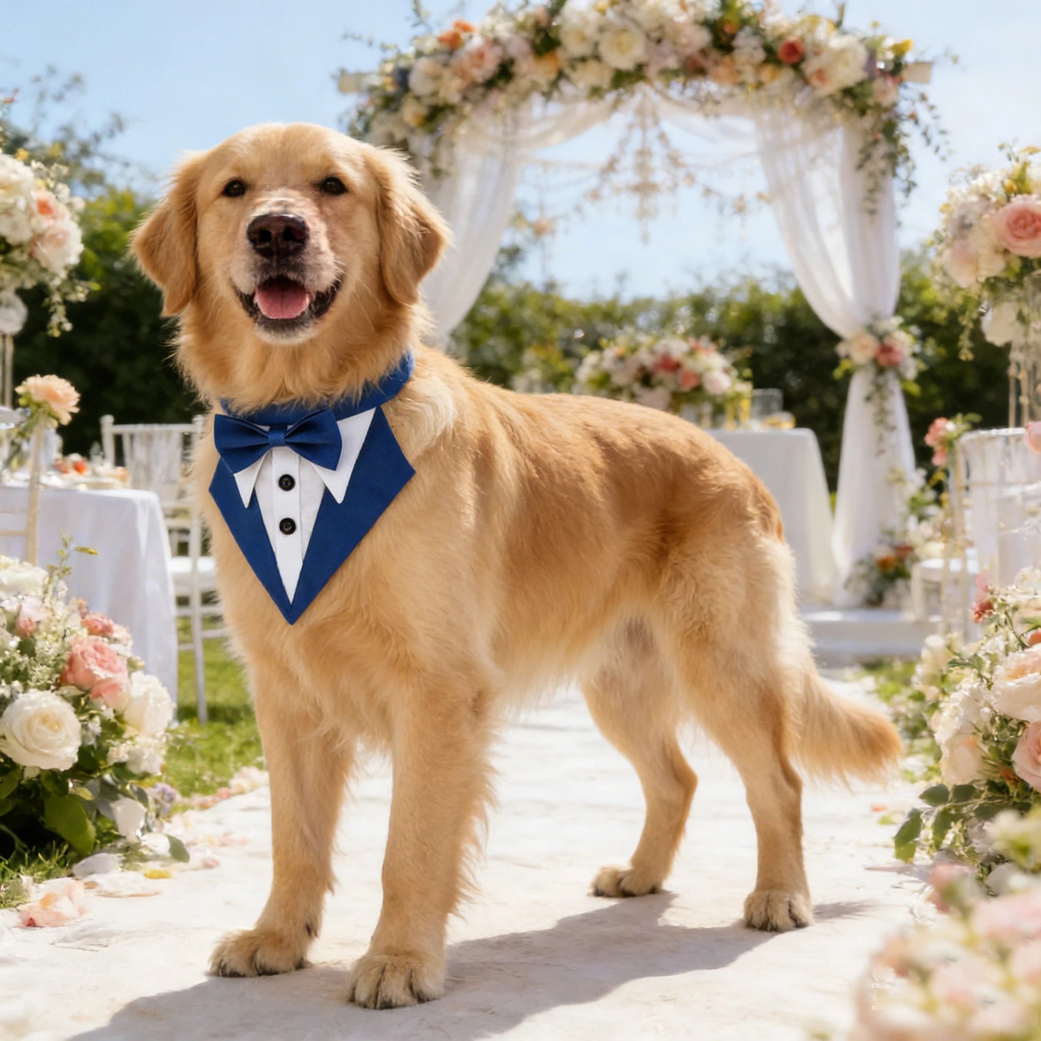 Lunaelle™ Gentleman Dog Tuxedo