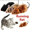 Lunaelle™ Lifelike Plush Mouse Cat Toy – Interactive Rat with Tail for Cats, Dogs & Pet Play